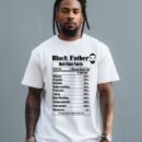 Black Father Nutrition Shirt