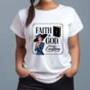 Faith in God Changes Everything, Religious - Unisex Softstyle T-Shirt